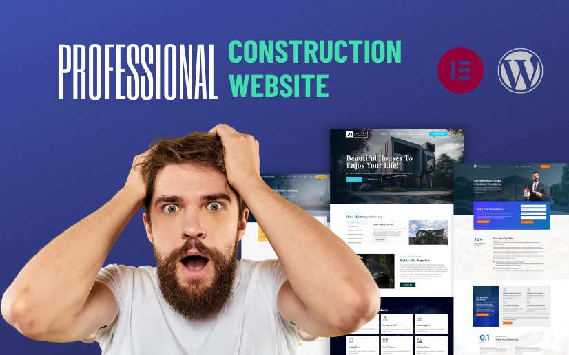 How to Build a Construction Website with WordPress and Elementor