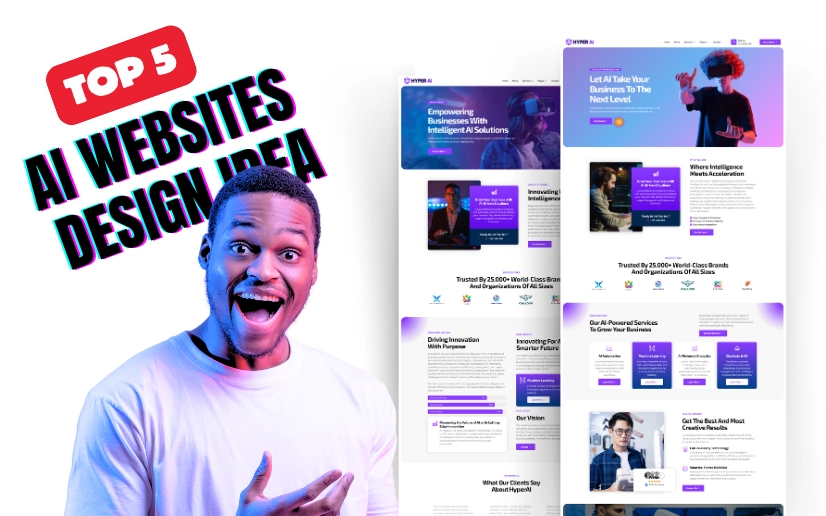 Top 5 Stunning AI Website Templates Built with WordPress & Elementor