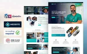 Health & Medical Elementor Pro Template