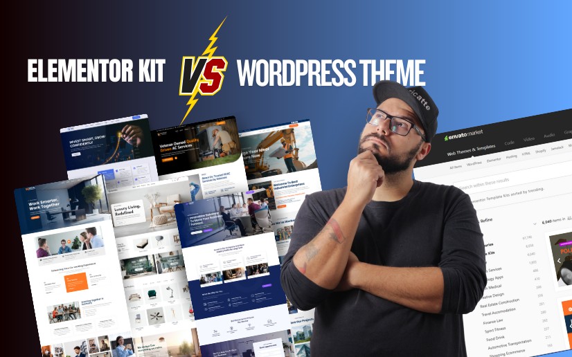 Why Elementor Template Kits Are Better Than WordPress Themes