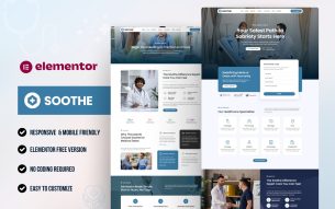 Soothe - Medical & Healthcare Elementor Template Kit