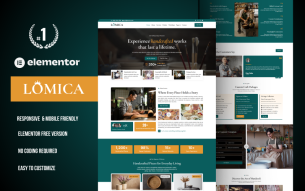 Lomica – Handcraft & Artisan Elementor Template Kit